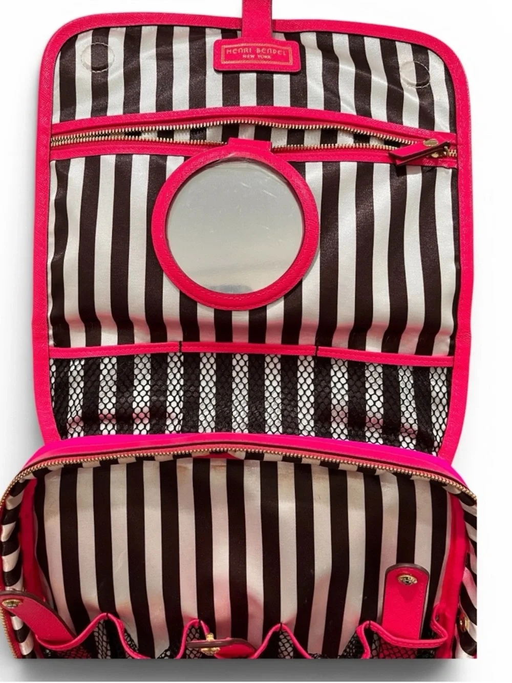henri bendel Hot Pink Top-Handle Satchel